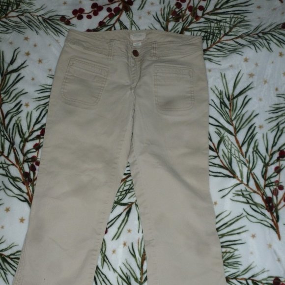 American Eagle Stretch  Crop Jeans / capris Sz 4 - Picture 4 of 10